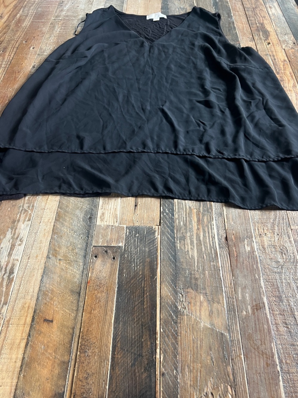 MICHAEL Michael Kors Black Layered Top